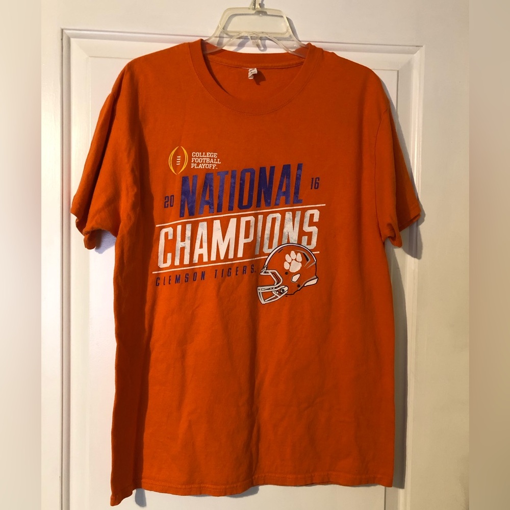 Clemson Tigers 2016 National Champions T-Shirt Size Large